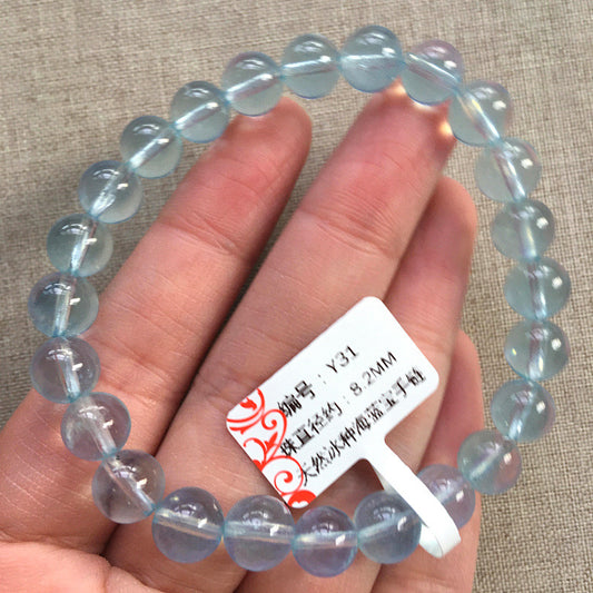 Natural sea blue bracelet